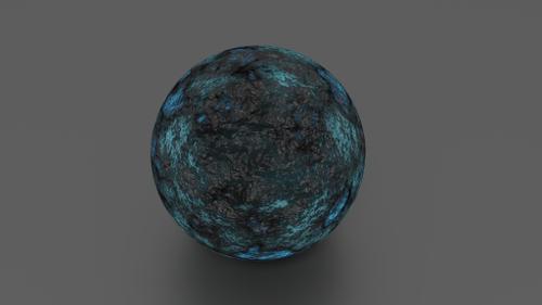 blue lava material       preview image